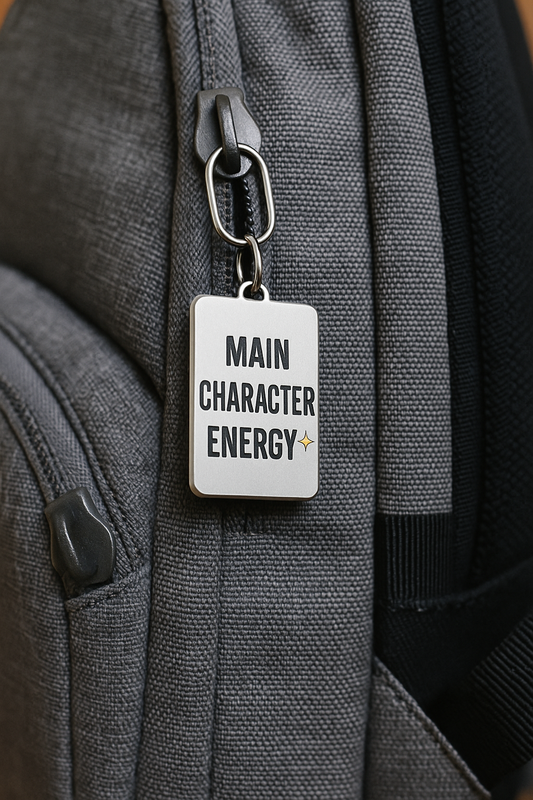 Main Character Energy Keychain