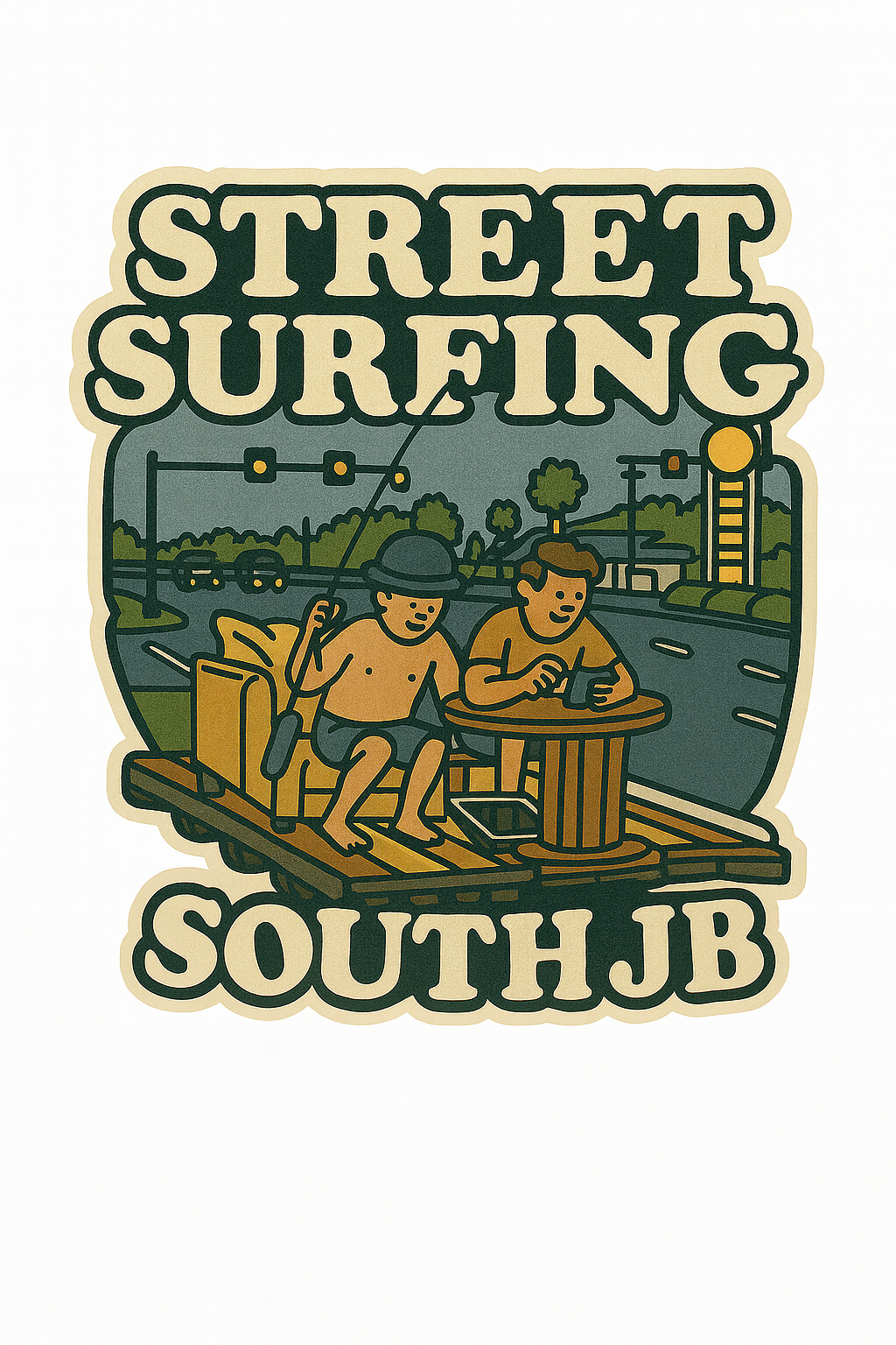 Street Surfing Sticker - 10 Pack – South JB Edition