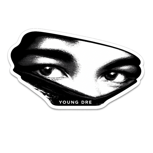 Young Dre Eyes Die-Cut Sticker - 10 pack