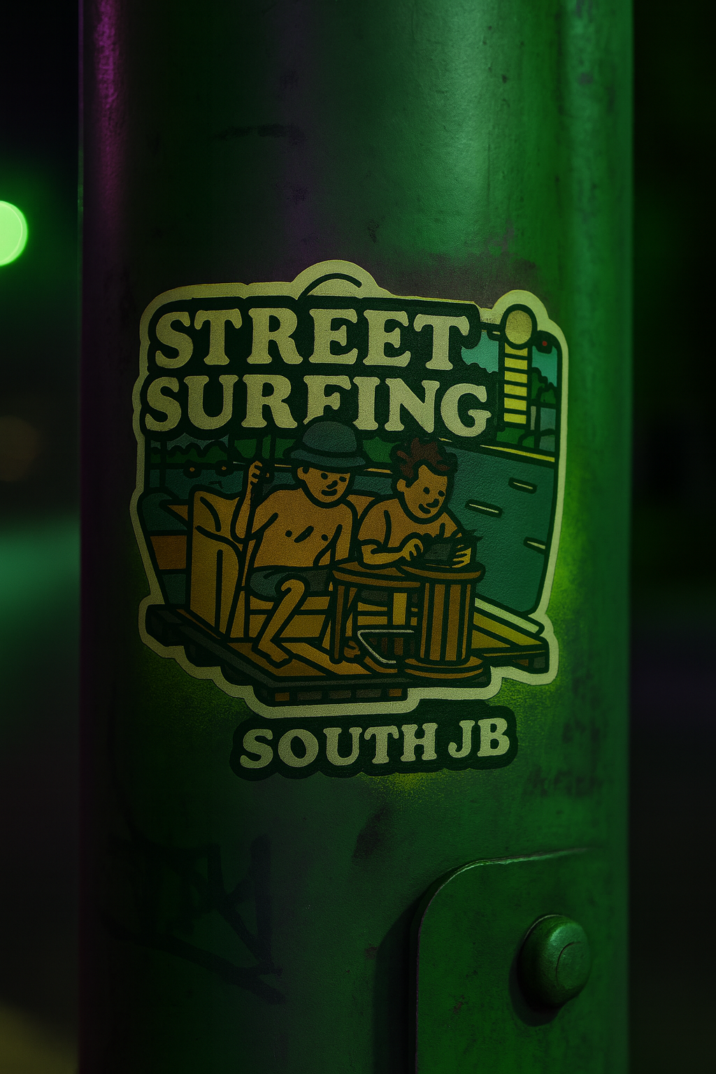 Street Surfing Sticker - 10 Pack – South JB Edition